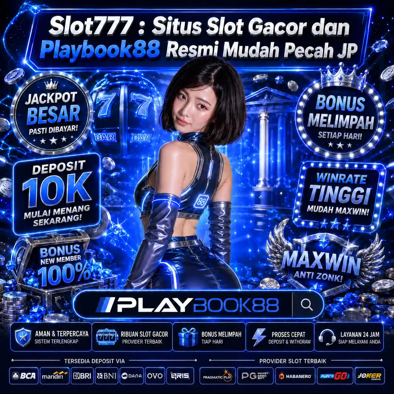 Slot777 Front Black 
